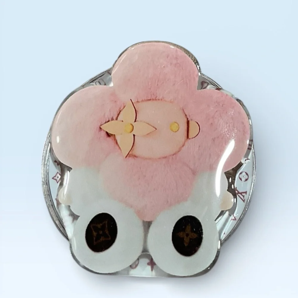 Colorful Flower Character Magnetic Pop socket for cell phones.